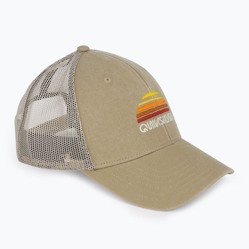 Men's baseball cap Quiksilver Stringer dark khaki