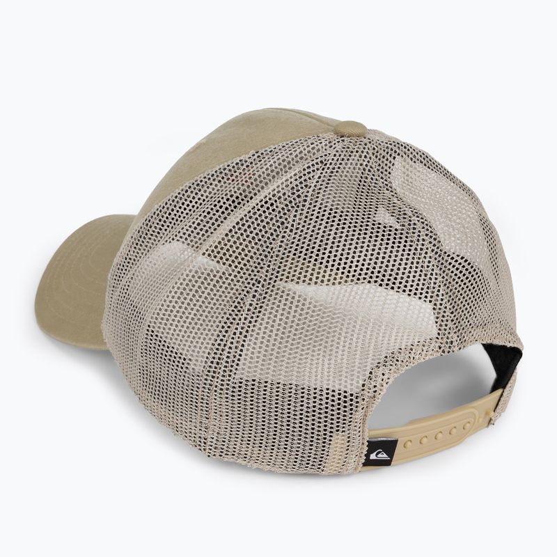 Men's baseball cap Quiksilver Stringer dark khaki 3