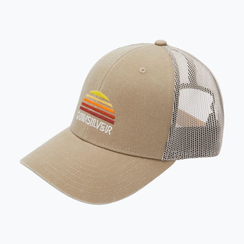 Men's baseball cap Quiksilver Stringer dark khaki 5