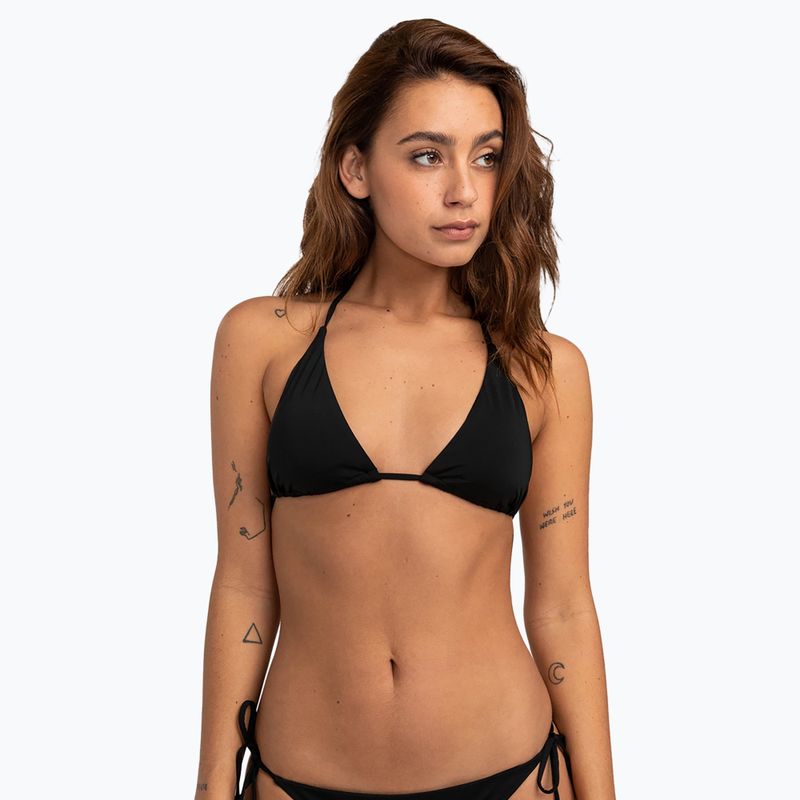 Billabong Sol Searcher Multi Tri black pebble swimsuit top 4
