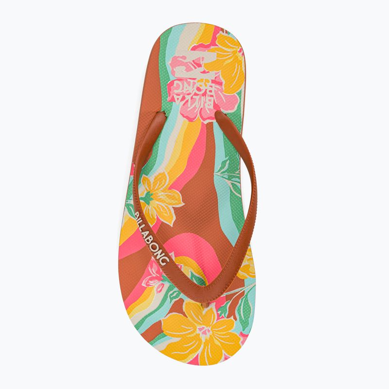 Women's flip flops Billabong Dama brick 6