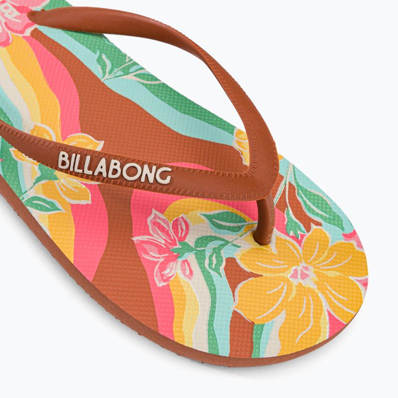 Women's flip flops Billabong Dama brick 7