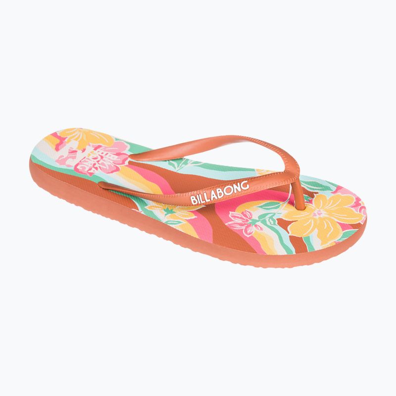 Women's flip flops Billabong Dama brick 9