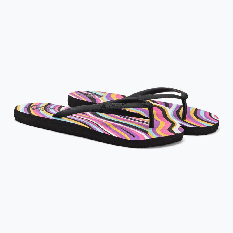 Women's flip flops Billabong Dama stripes 4