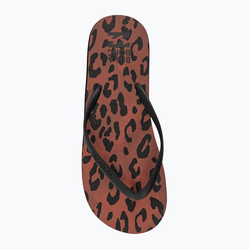 Women's flip flops Billabong Dama animal 6