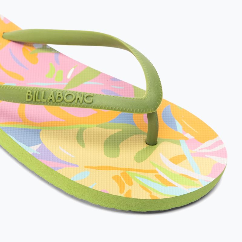 Women's flip flops Billabong Dama moss meadow 7