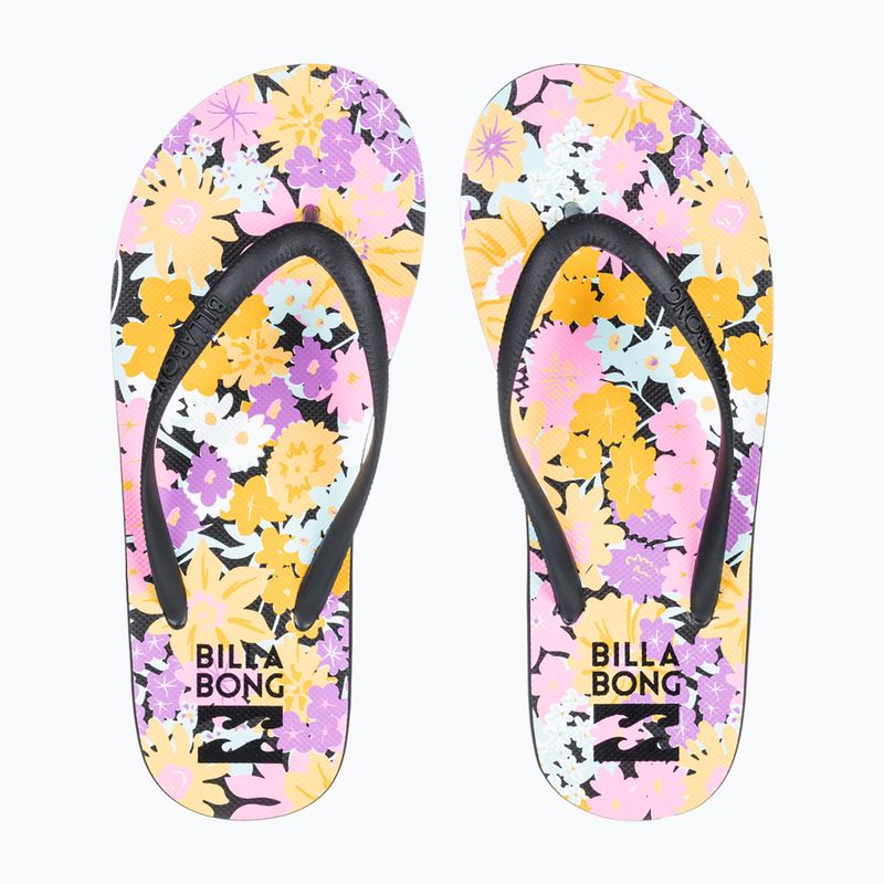 Women's flip flops Billabong Dama flowers 12