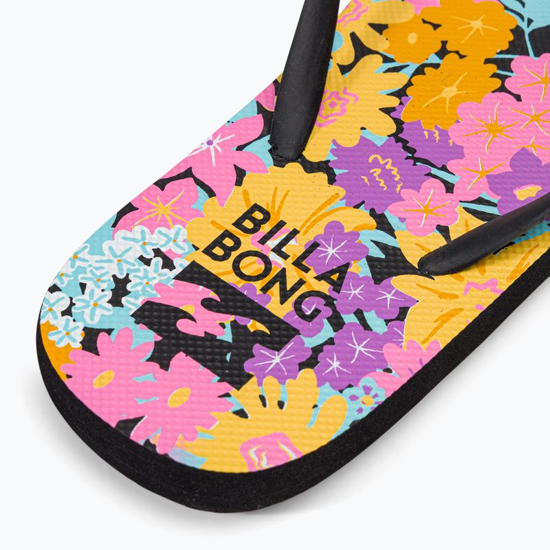 Women's flip flops Billabong Dama flowers 8