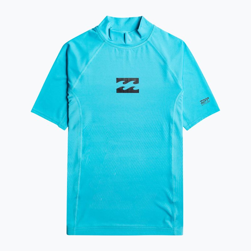 Children's swimming T-shirt Billabong Waves All Day Boys bright blue
