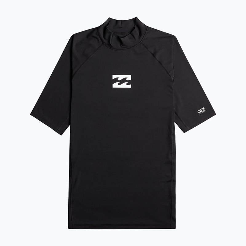 Men's swimming t-shirt Billabong Waves All Day black