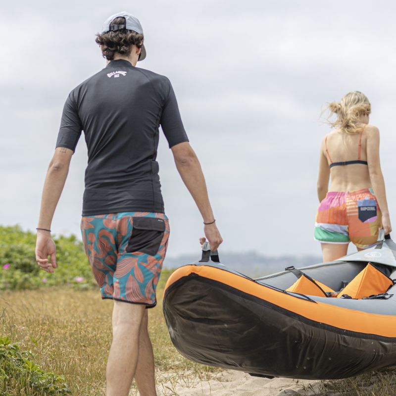 Men's swimming t-shirt Billabong Waves All Day black 4