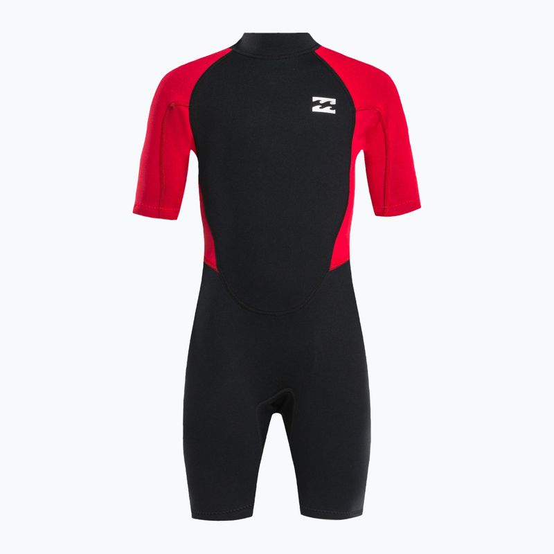 Children's swimming foam Billabong 2/2 Boys Intruder BZ SS Spring red 2