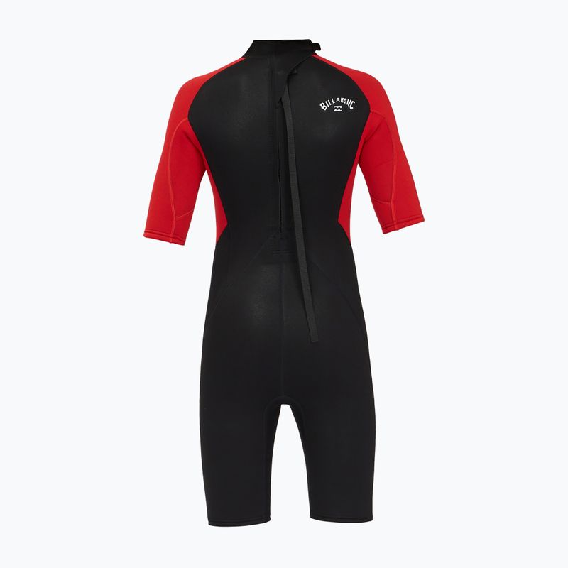 Children's swimming foam Billabong 2/2 Boys Intruder BZ SS Spring red 7