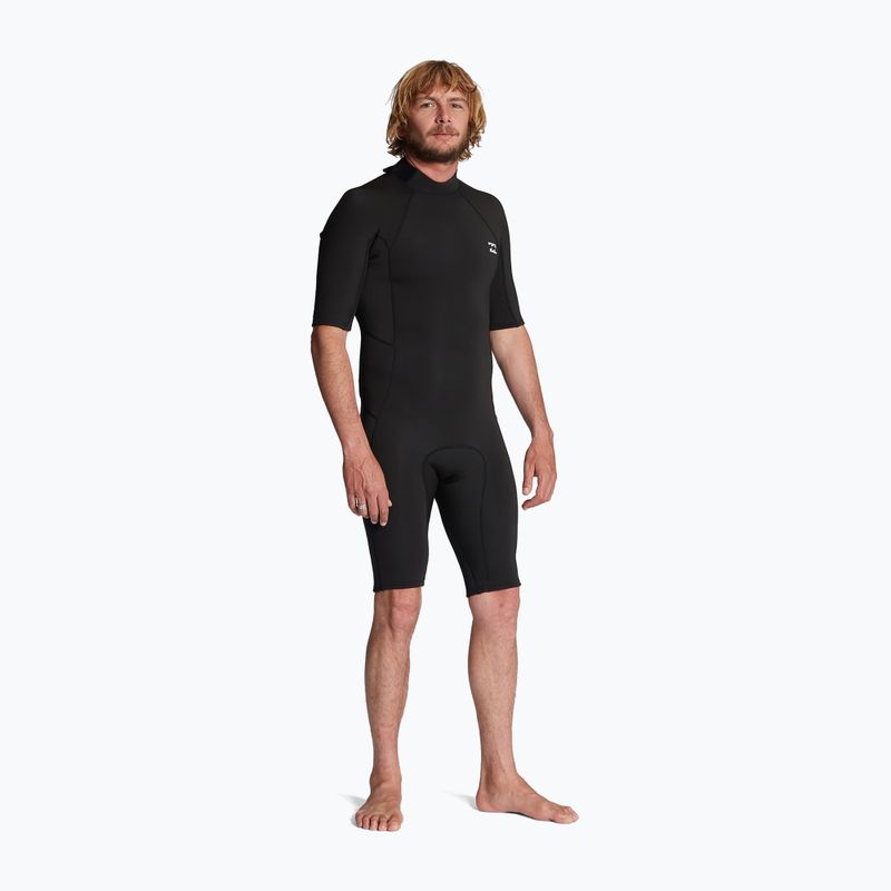 Men's wetsuit Billabong 2/2 Absolute BZ SS FL Spring black 9