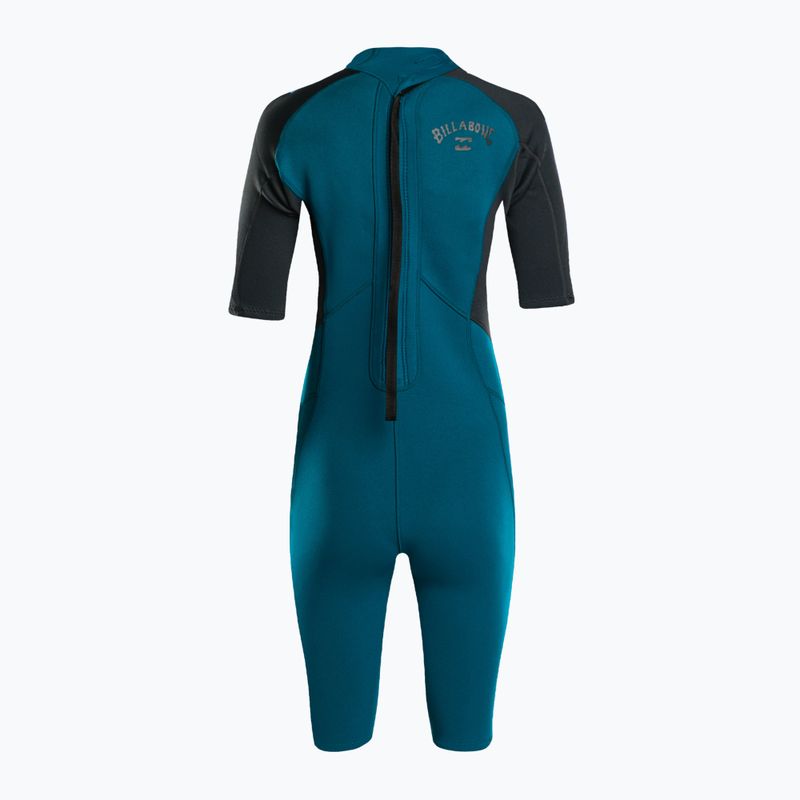 Women's wetsuit Billabong 2/2 Launch FL SS Spring pacific 3