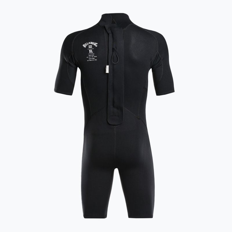 Men's wetsuit Billabong 2/2 Intruder BZ SS Spring black 5