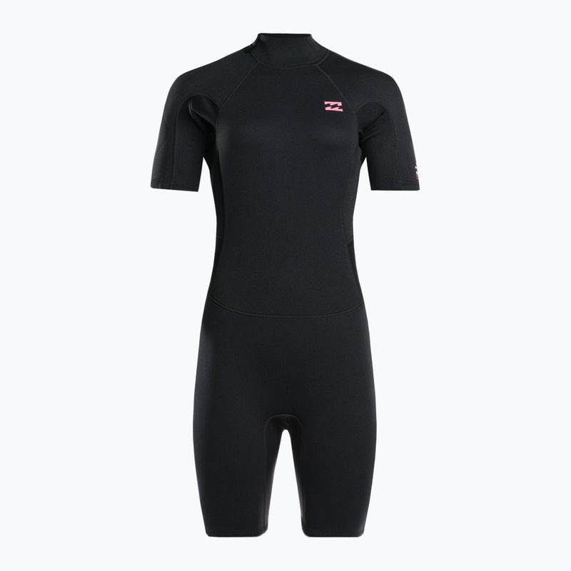 Women's wetsuit Billabong 2/2 Launch FL SS Spring black 2