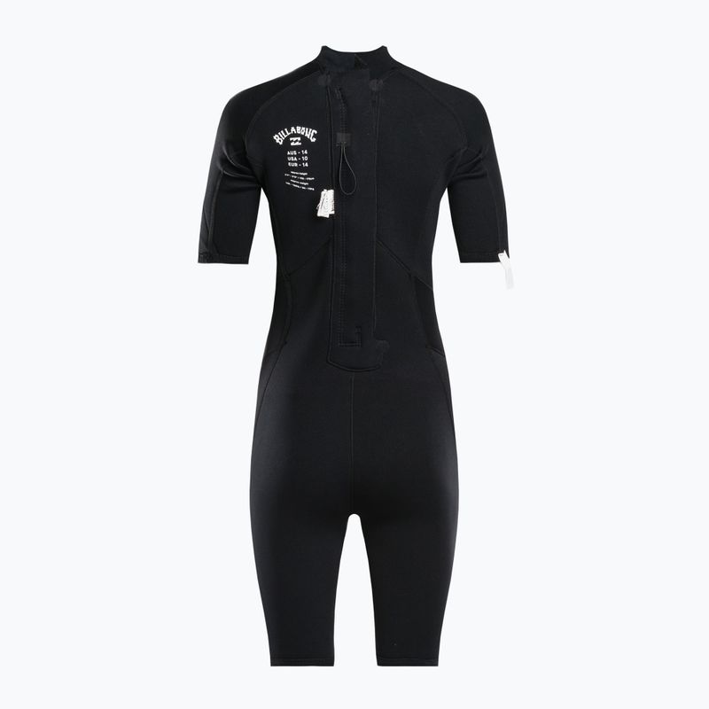 Women's wetsuit Billabong 2/2 Launch FL SS Spring black 5