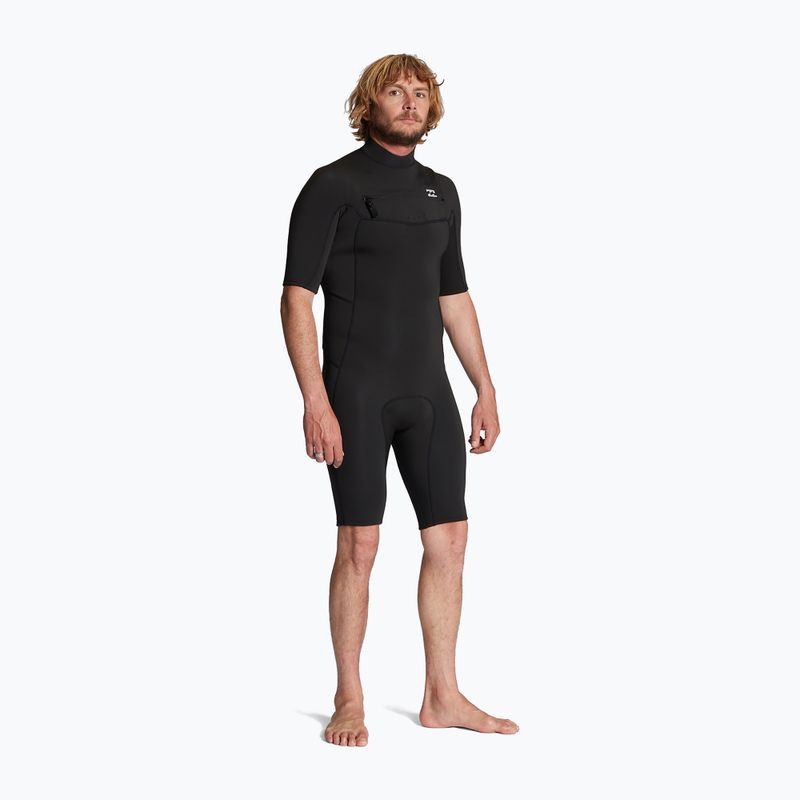 Men's wetsuit Billabong 2/2 Absolute CZ SS FL Spring black 9