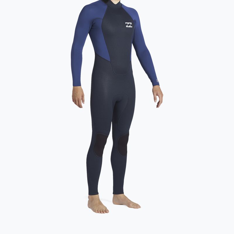 Men's wetsuit Billabong 3/2 Intruder BZ FL Full navy 2