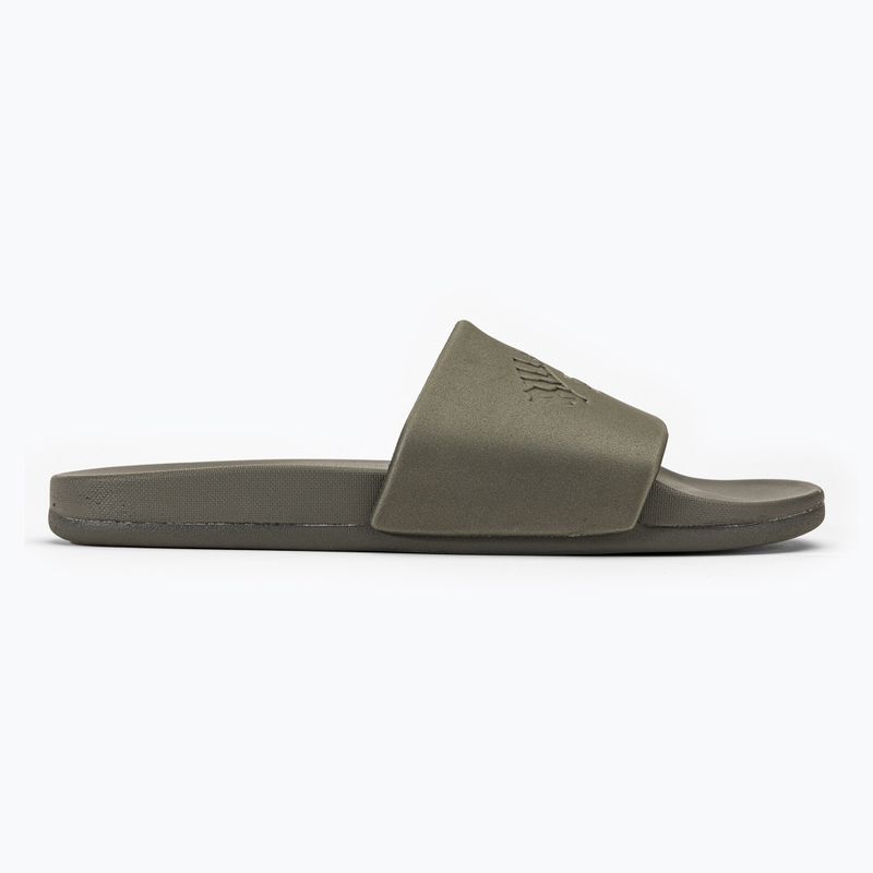 Men's flip-flops Billabong Cush Slide military 2