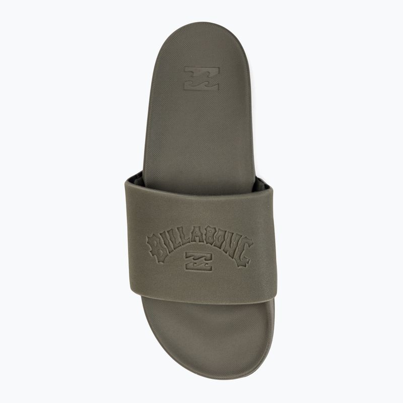 Men's flip-flops Billabong Cush Slide military 6