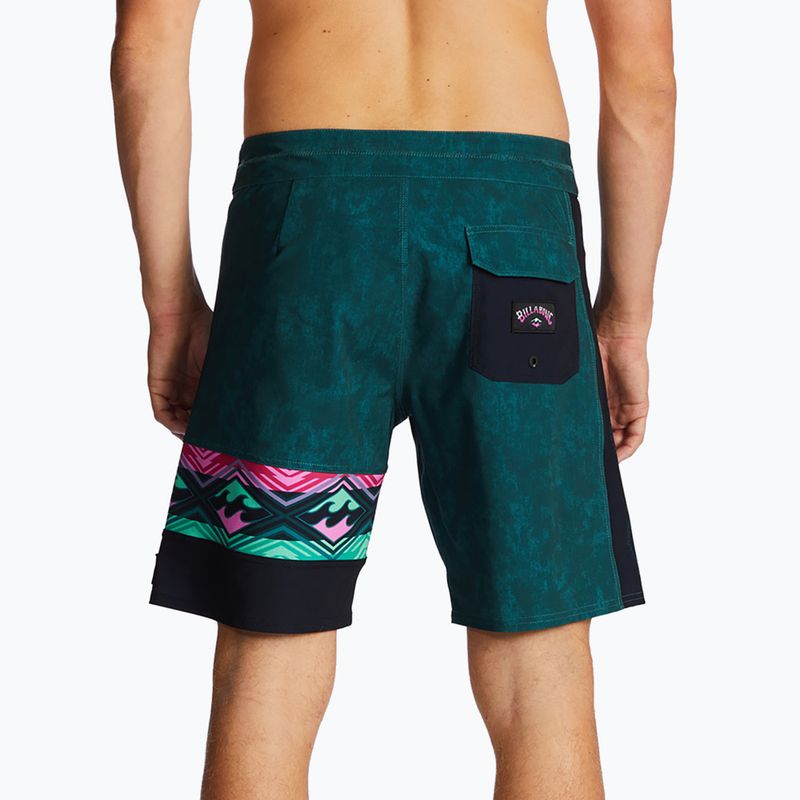 Men's swimming shorts Billabong Burleigh Pro forest 4