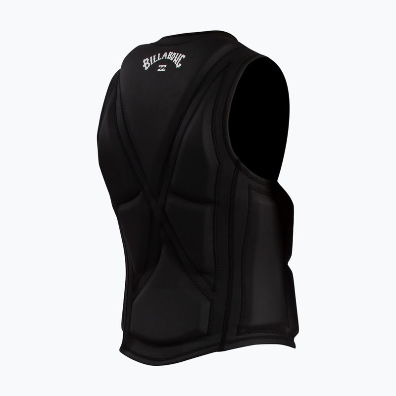 Men's protective waistcoat Billabong Anarchy black 3