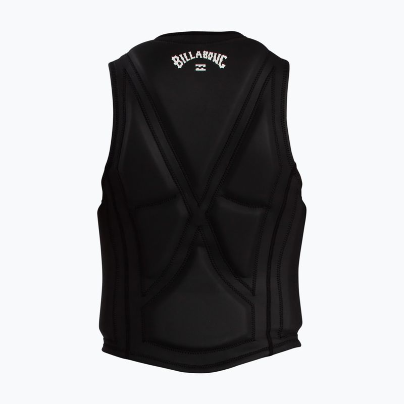 Men's protective waistcoat Billabong Anarchy black 4