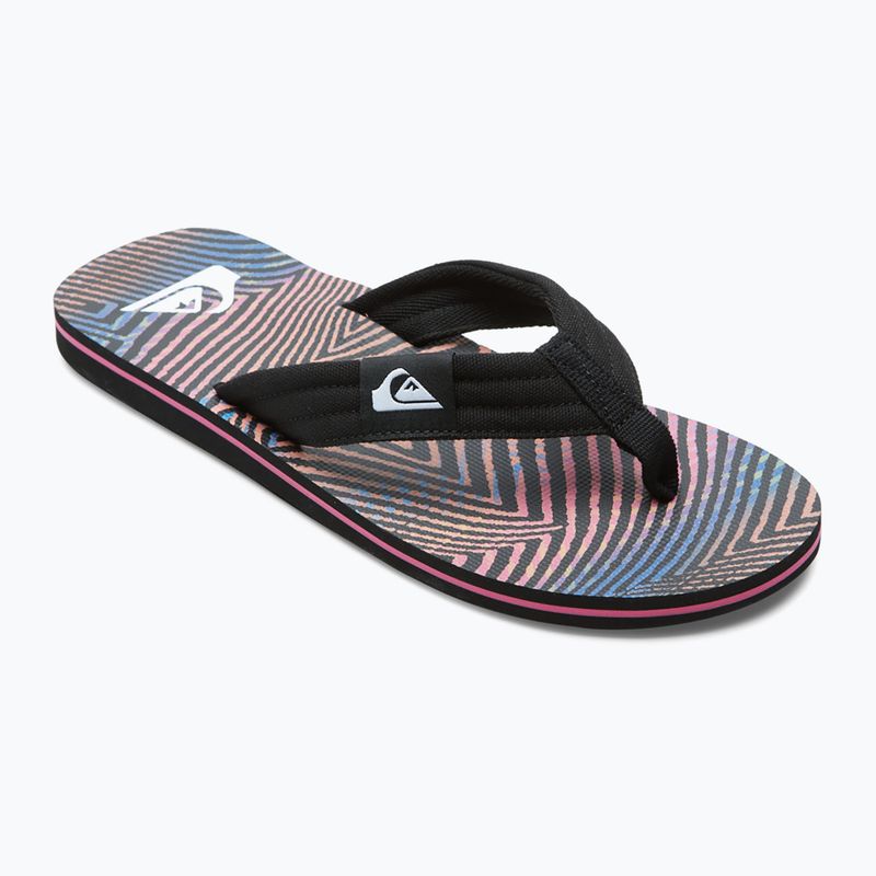 Men's Quiksilver Molokai Layback II blue flip flops AQYL101339 9