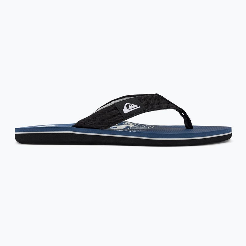 Quiksilver Molokai Layback II men's flip flops blue AQYL101339 2