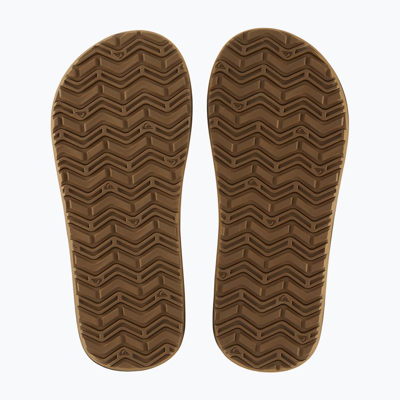 Quiksilver men's Monkey Wrench Core flip flops black AQYL101324 13