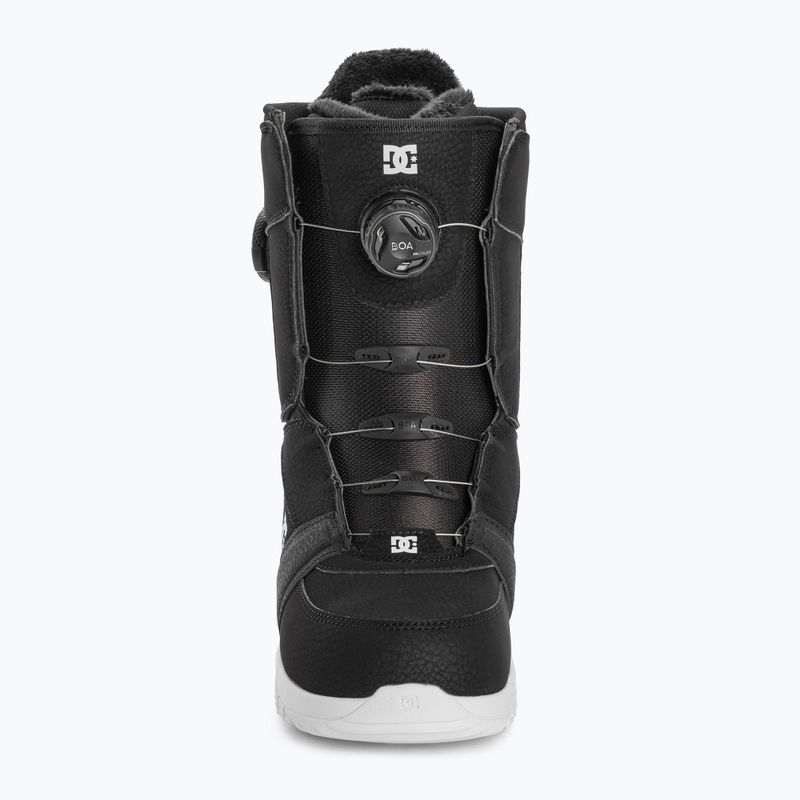 Women's snowboard boots DC Lotus black/white 3