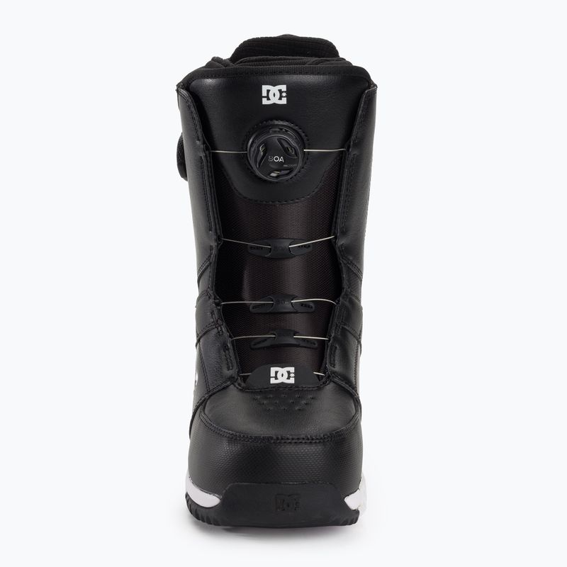 Men's snowboard boots DC Control black/black/white 3