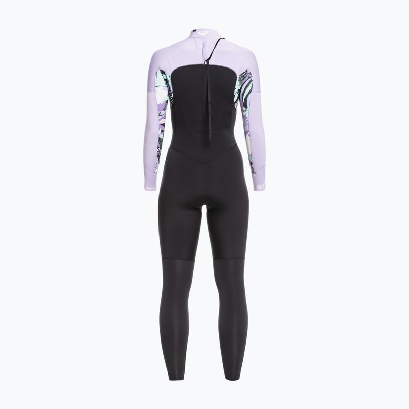 Women's ROXY 5/4/3 Swell Series BZ GBS anthracite splash yw wetsuit 2