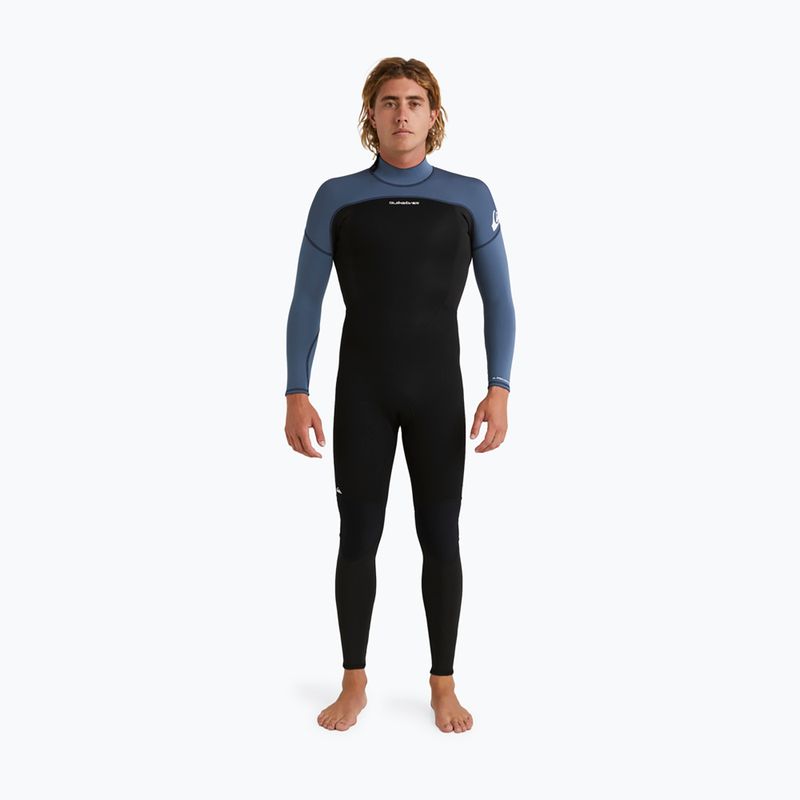 Quiksilver men's 3/2 Prologue BZ Flt black/bering wetsuit