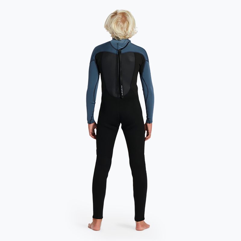 Quiksilver children's wetsuit 3/2 mm Prologue BZ black/bering 2
