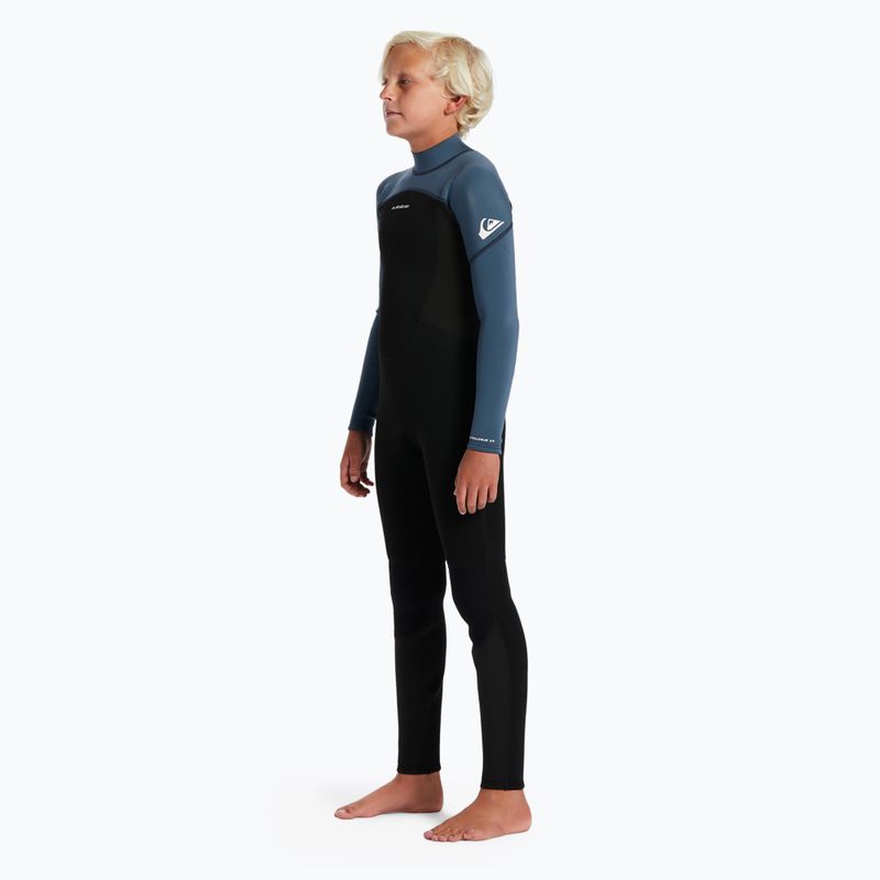 Quiksilver children's wetsuit 3/2 mm Prologue BZ black/bering 3