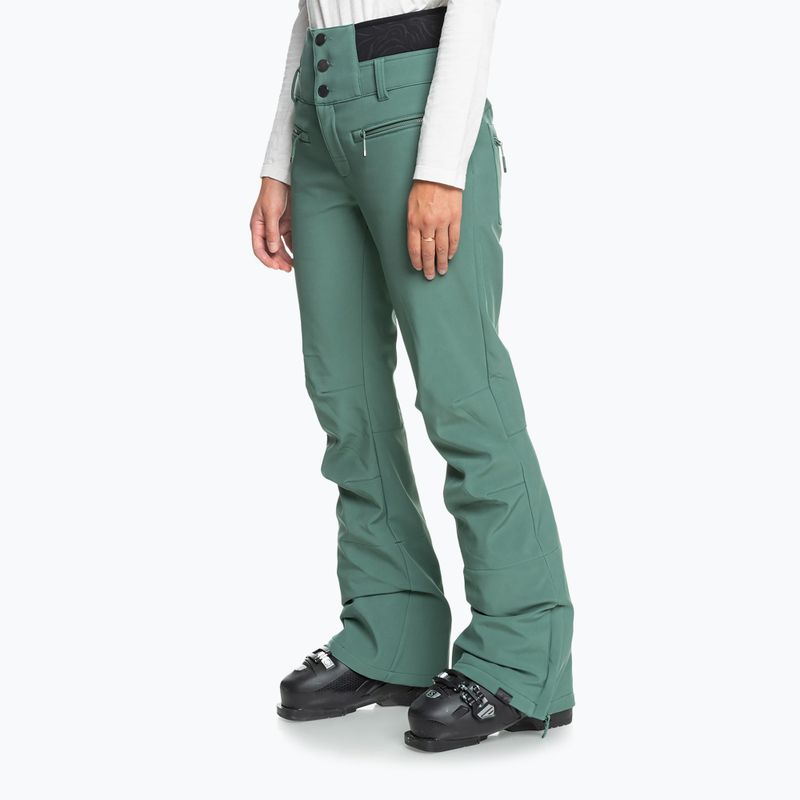 Women's snowboard trousers ROXY Rising High dark forest 2