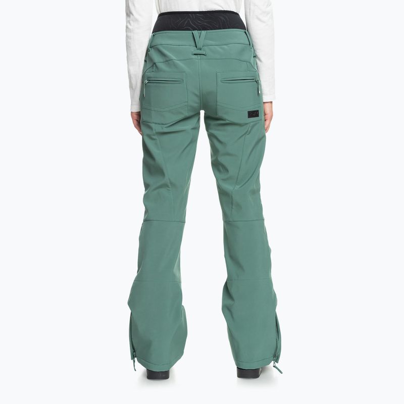 Women's snowboard trousers ROXY Rising High dark forest 3