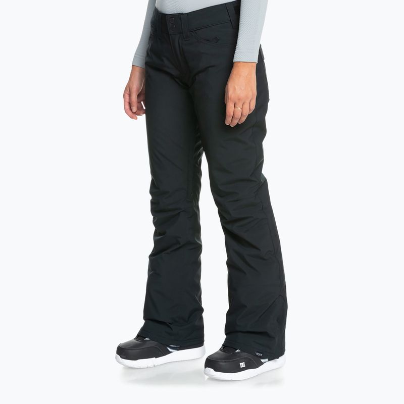 Women's snowboard trousers ROXY Backyard true black 2