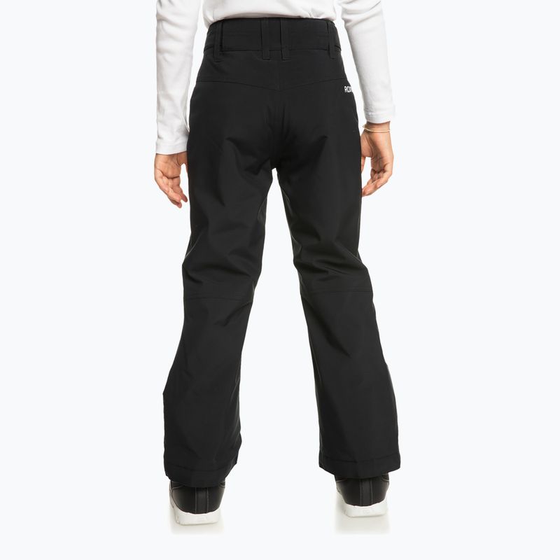 Children's snowboard trousers ROXY Backyard Girl true black 3