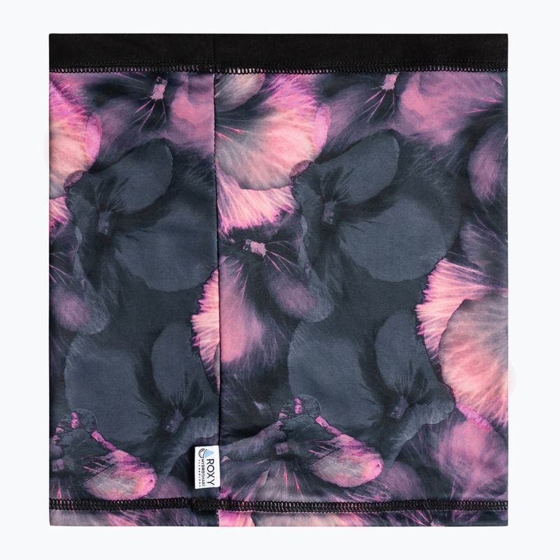 ROXY women's Lana Collar true black pansy balaclavas 2