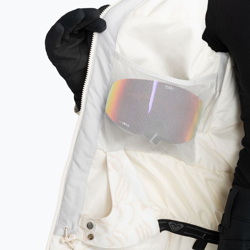 Women's snowboard jacket ROXY Jet Ski egret glow 4