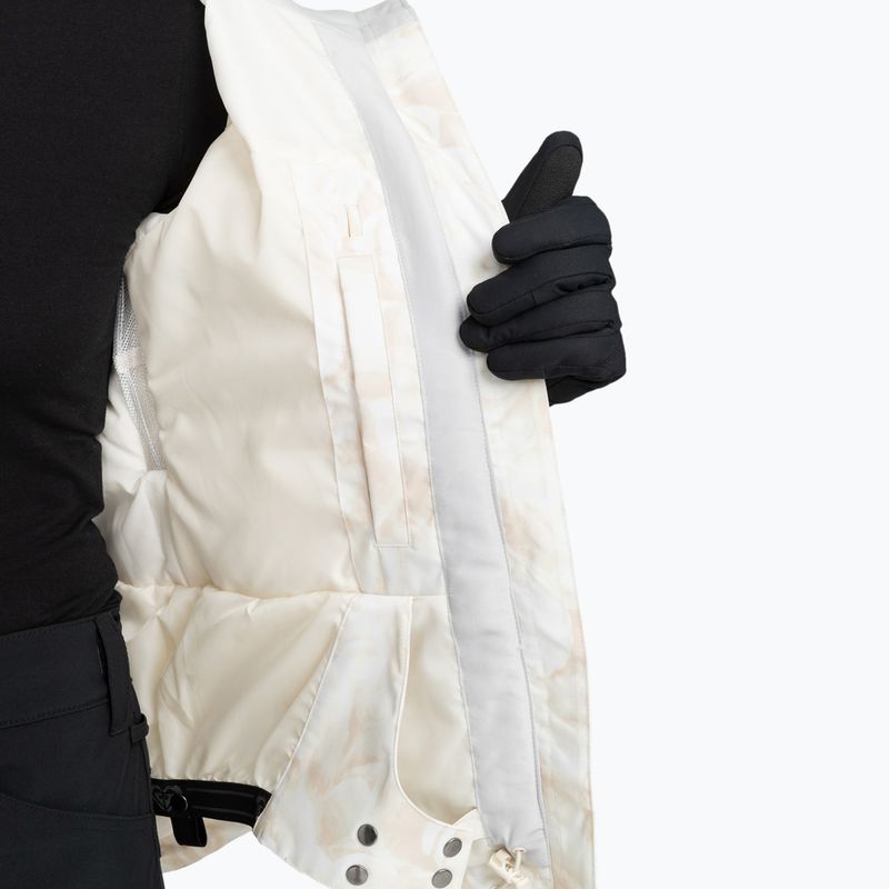 Women's snowboard jacket ROXY Jet Ski egret glow 5