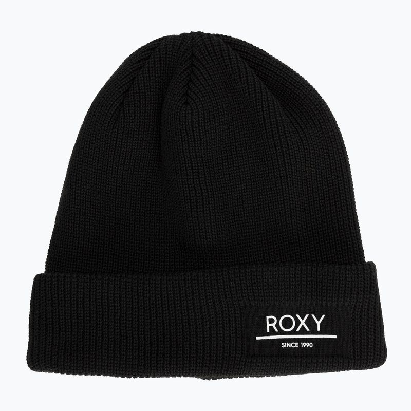Women's snowboard cap ROXY Folker Beanie true black 5