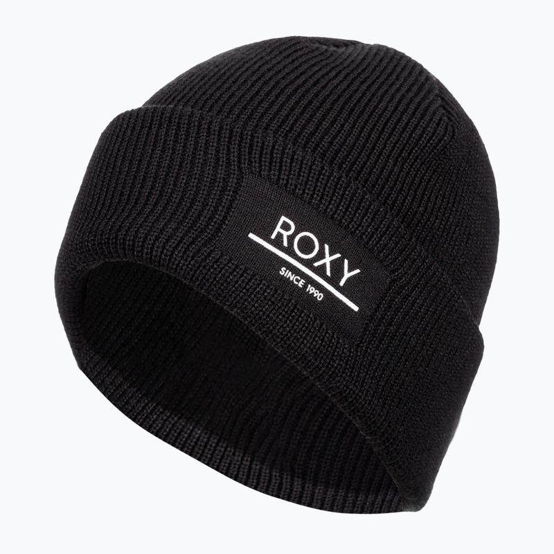 Women's snowboard cap ROXY Folker Beanie true black 6