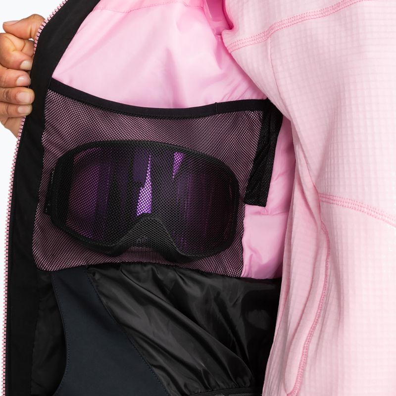 Women's snowboard jacket ROXY Free Jet Block pink frosting 5
