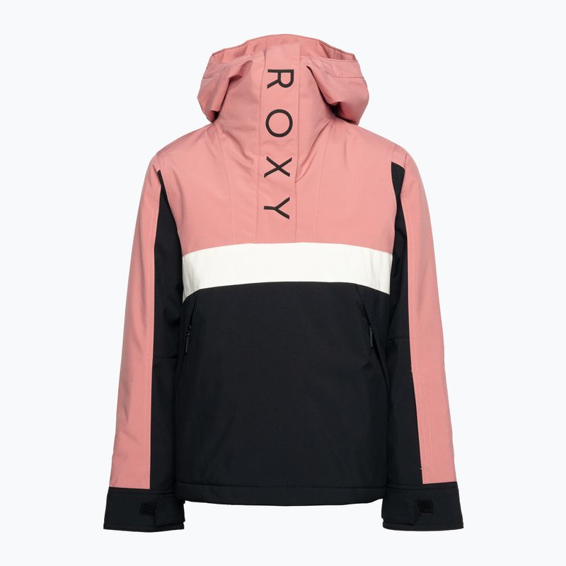 Children's snowboard jacket ROXY Shelter Girl dusty rose 4