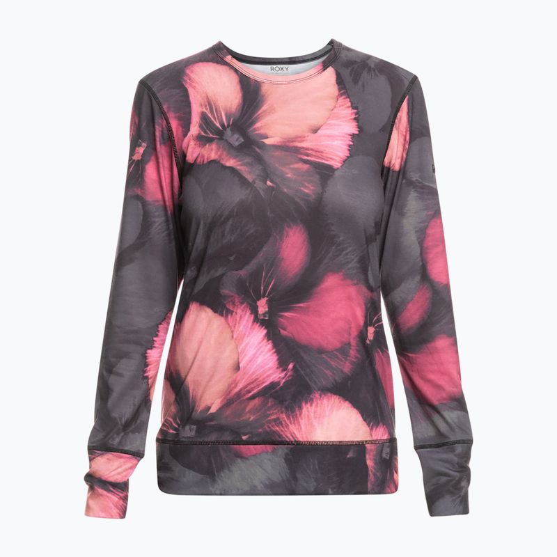 Women's thermal top ROXY Daybreak Top true black pansy pansy 3